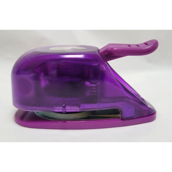 EK Success Number Nine Paper Punch Purple Plastic Metal For Scrapbooking Crafts - Picture 3 of 6